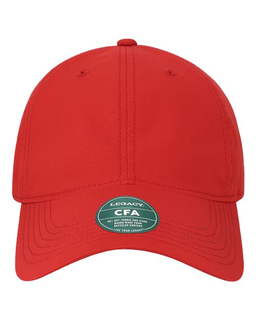 Cool Fit Adjustable Cap - Scarlet