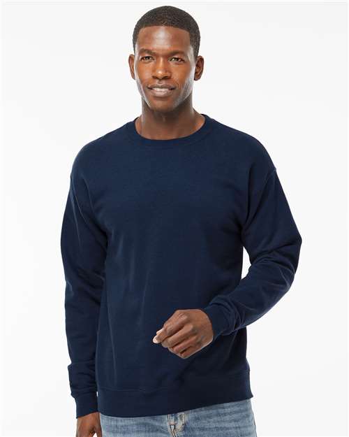 Unisex Perfect Sweats Crewneck Sweatshirt - Navy