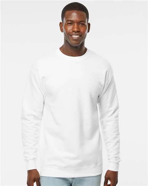 Unisex Perfect Sweats Crewneck Sweatshirt - White