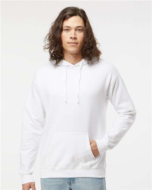 Unisex Perfect Sweats Hooded Sweatshirt - White