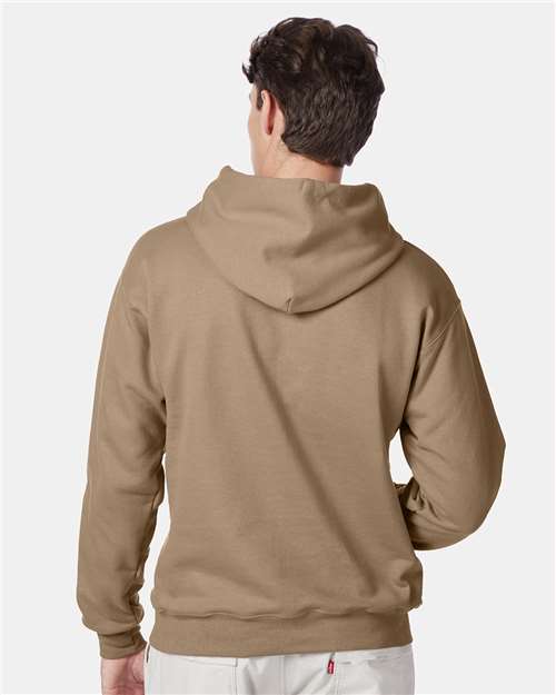 Unisex Ultimate Cotton® Hooded Sweatshirt - Pebble