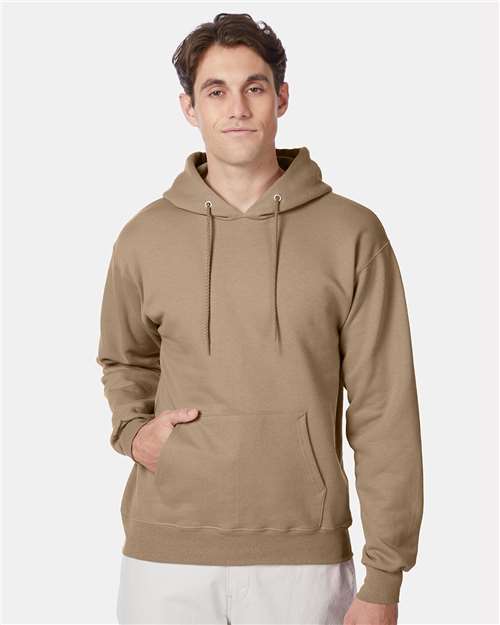 Unisex Ultimate Cotton® Hooded Sweatshirt - Pebble
