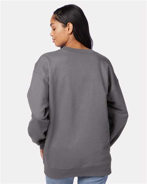 Unisex Ultimate Cotton® Crewneck Sweatshirt - Smoke Grey