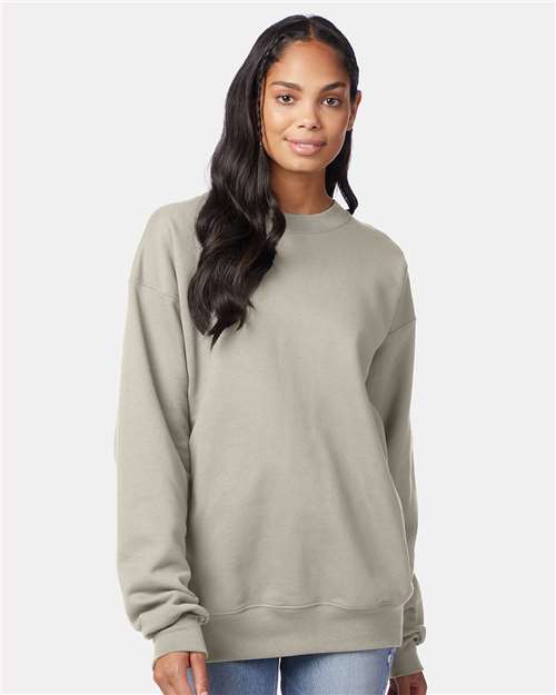 Unisex Ultimate Cotton® Crewneck Sweatshirt - Sand