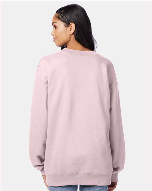 Unisex Ultimate Cotton® Crewneck Sweatshirt - Pale Pink