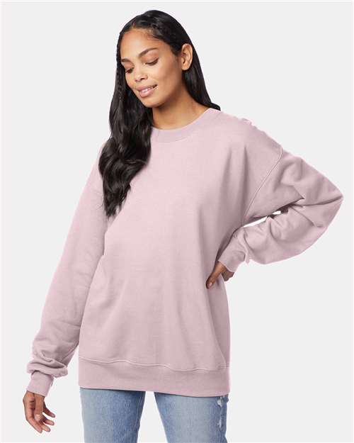 Unisex Ultimate Cotton® Crewneck Sweatshirt - Pale Pink