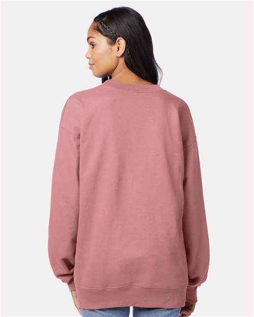 Unisex Ultimate Cotton® Crewneck Sweatshirt - Mauve