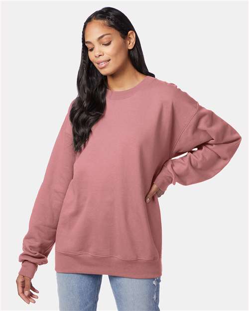 Unisex Ultimate Cotton® Crewneck Sweatshirt - Mauve
