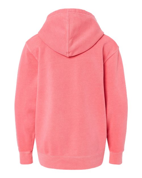 Youth Midweight Pigment-Dyed Hooded Sweatshirt - Pigment Pink