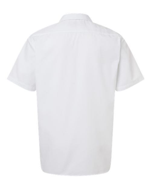 Men's Industrial Short Sleeve Work Shirt - White