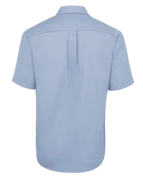 Men's Short Sleeve Oxford Shirt - Light Blue