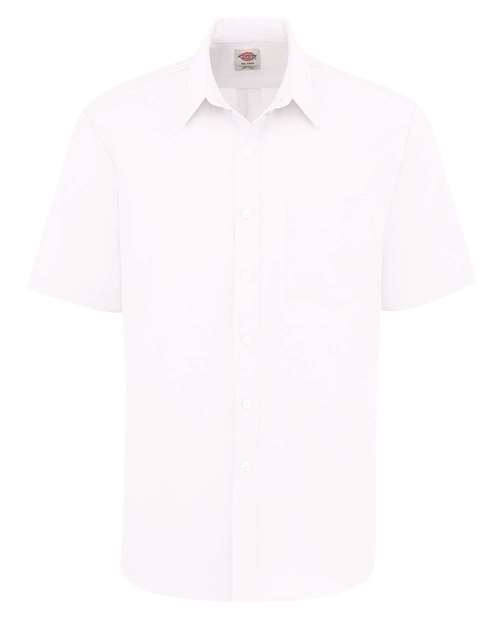 Men's Short Sleeve Oxford Shirt - White