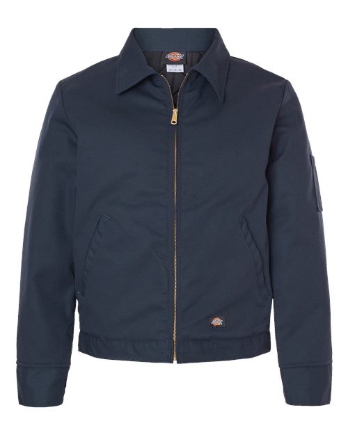 Unisex Insulated Industrial Eisenhower Jacket - Dark Navy