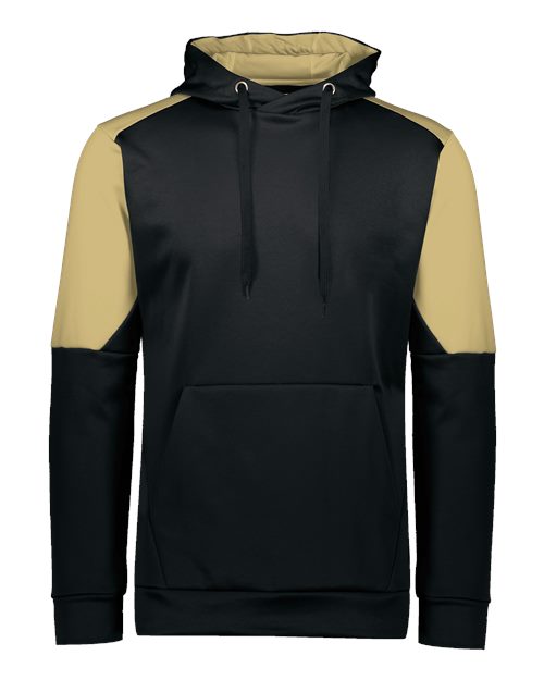 Unisex Blue Chip Hooded Sweatshirt - Black/ Vegas Gold