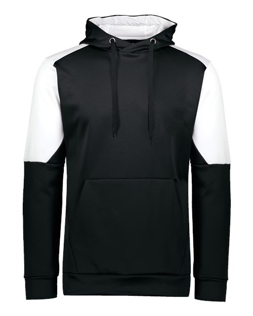 Unisex Blue Chip Hooded Sweatshirt - Black/ White