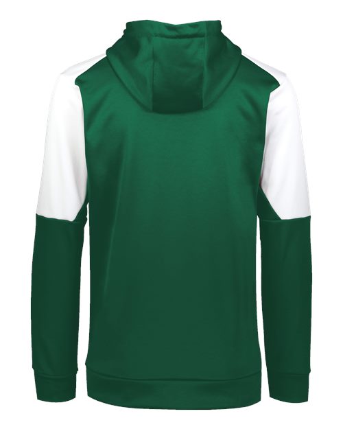 Unisex Blue Chip Hooded Sweatshirt - Dark Green/ White