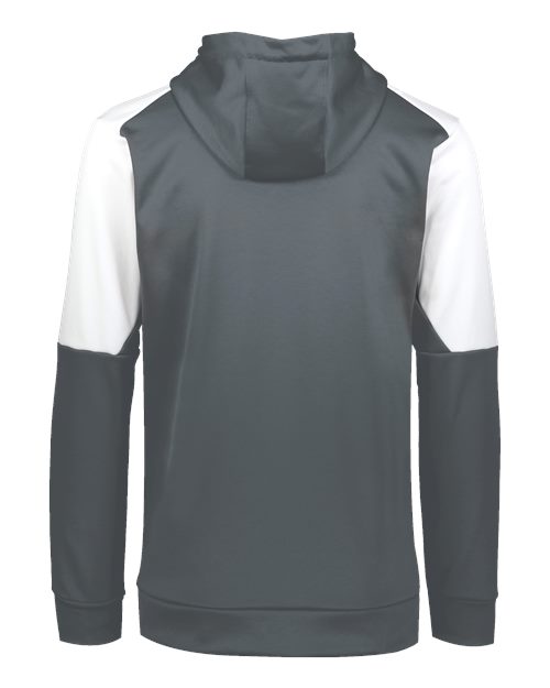 Unisex Blue Chip Hooded Sweatshirt - Iron/ White