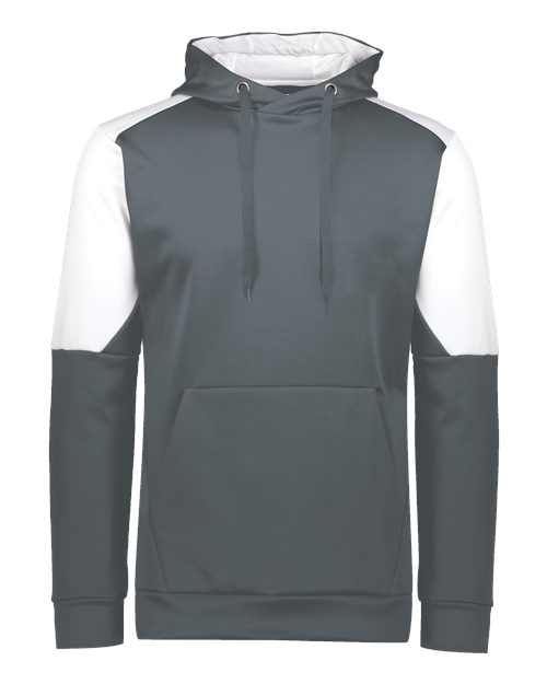 Unisex Blue Chip Hooded Sweatshirt - Iron/ White