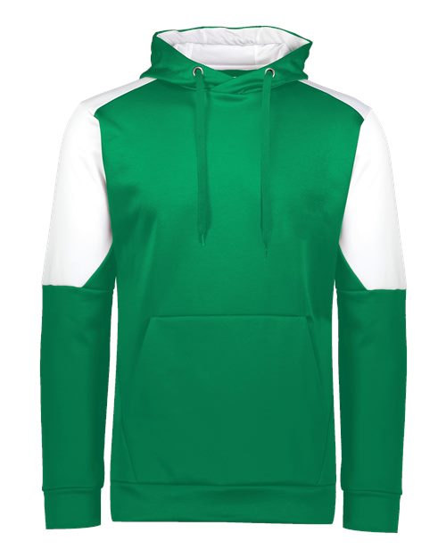Unisex Blue Chip Hooded Sweatshirt - Kelly/ White