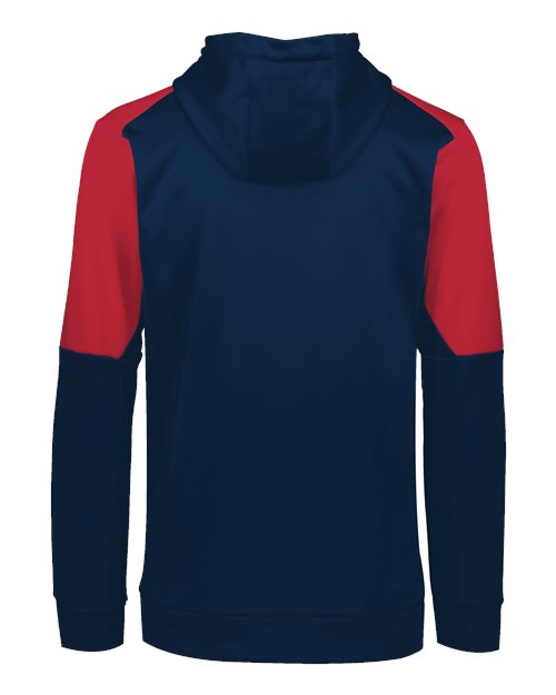 Unisex Blue Chip Hooded Sweatshirt - Navy/ Scarlet