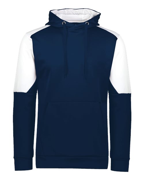 Unisex Blue Chip Hooded Sweatshirt - Navy/ White