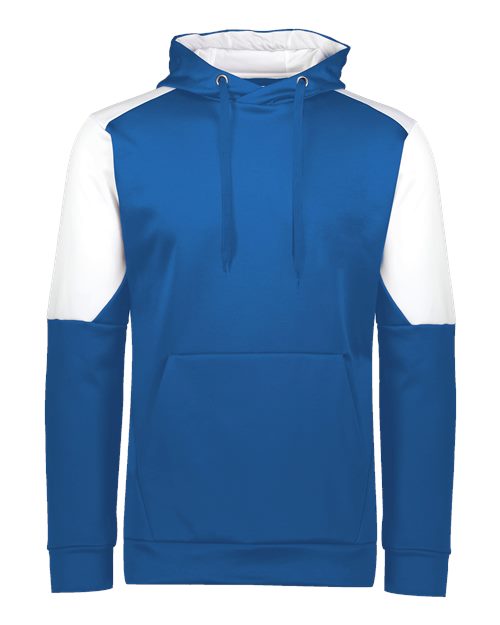 Unisex Blue Chip Hooded Sweatshirt - Royal/ White