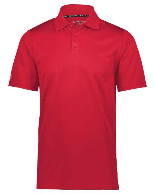 Men's Prism Polo - Scarlet