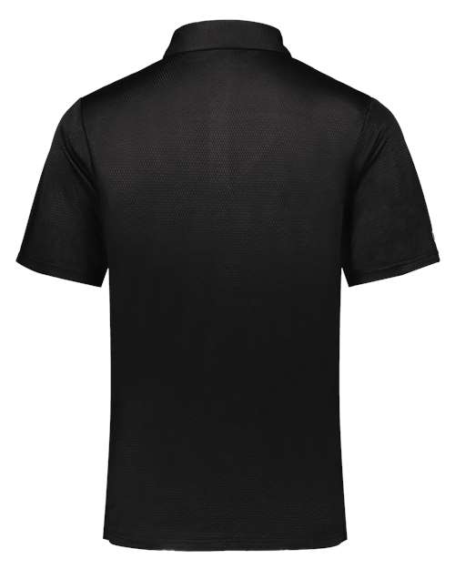 Men's Dry-Excel™ Prism Bold Polo - Black/ Scarlet