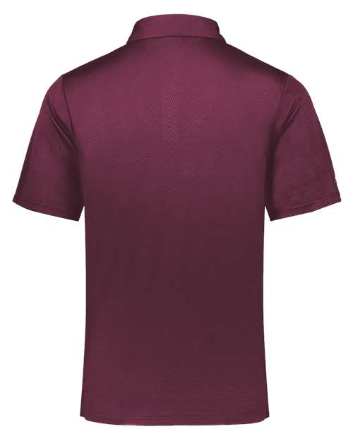 Men's Dry-Excel™ Prism Bold Polo - Maroon/ White