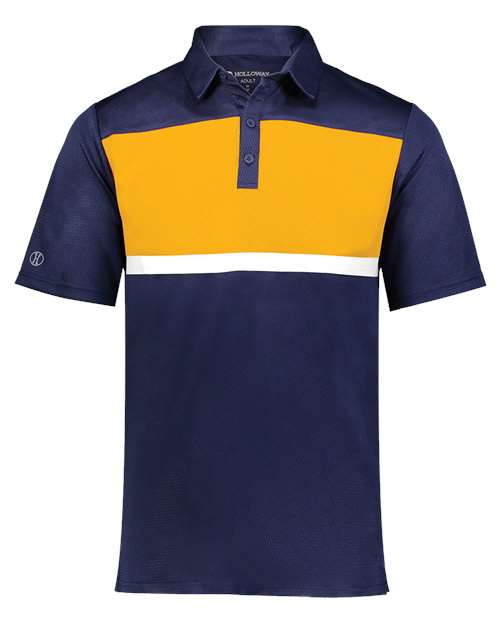 Men's Dry-Excel™ Prism Bold Polo - Navy/ Gold