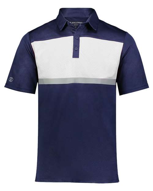 Men's Dry-Excel™ Prism Bold Polo - Navy/ White