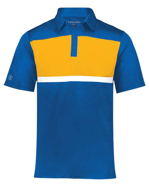 Men's Dry-Excel™ Prism Bold Polo - Royal/ Gold