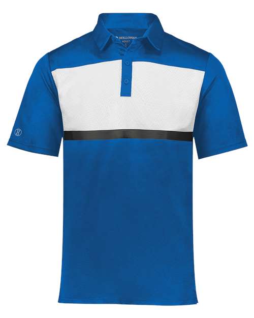 Men's Dry-Excel™ Prism Bold Polo - Royal/ White
