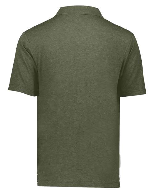 Men's Repreve® Eco Polo - Olive Heather