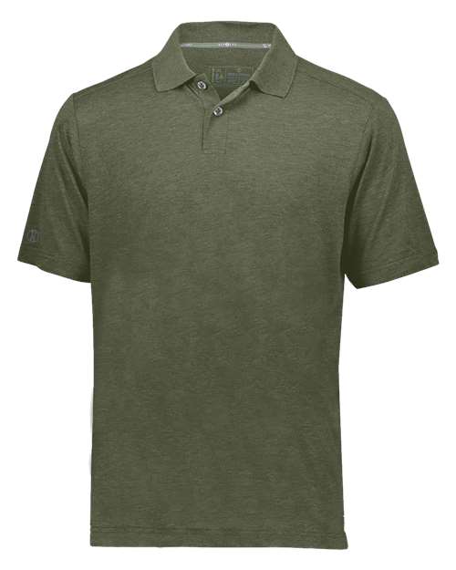 Men's Repreve® Eco Polo - Olive Heather