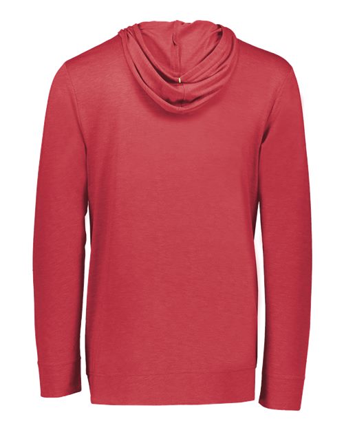 Men's Repreve® Eco Hooded Sweatshirt - Scarlet Heather