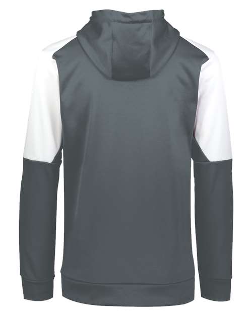 Youth Blue Chip Hooded Sweatshirt - Iron/ White