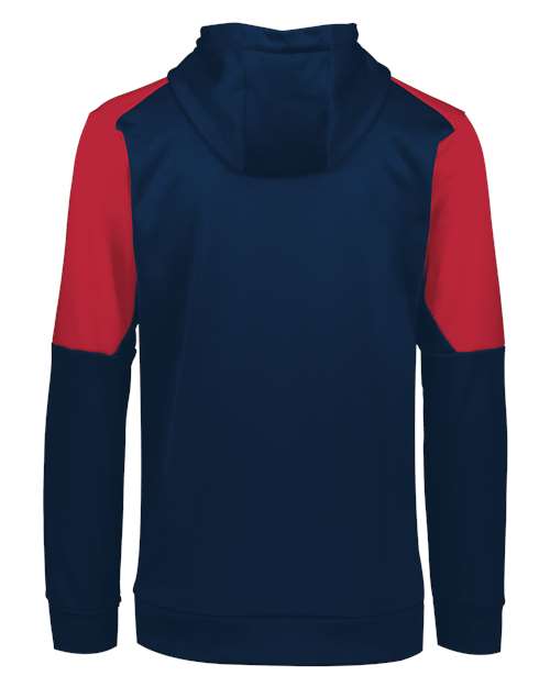 Youth Blue Chip Hooded Sweatshirt - Navy/ Scarlet