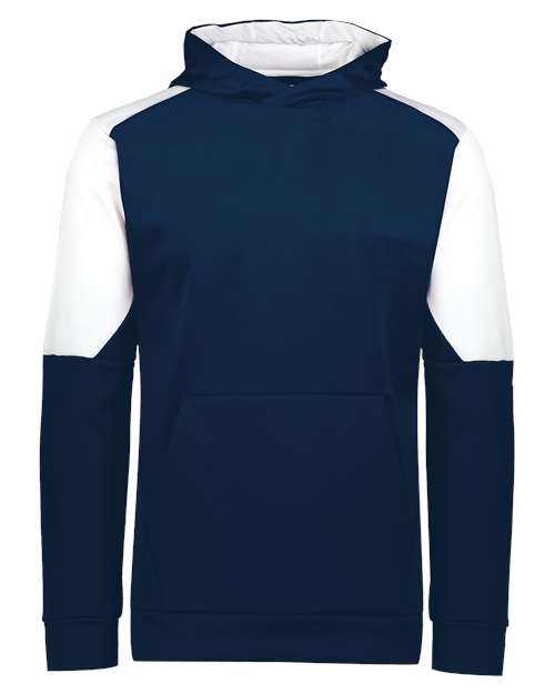 Youth Blue Chip Hooded Sweatshirt - Navy/ White