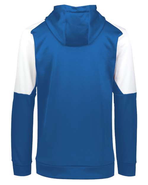 Youth Blue Chip Hooded Sweatshirt - Royal/ White