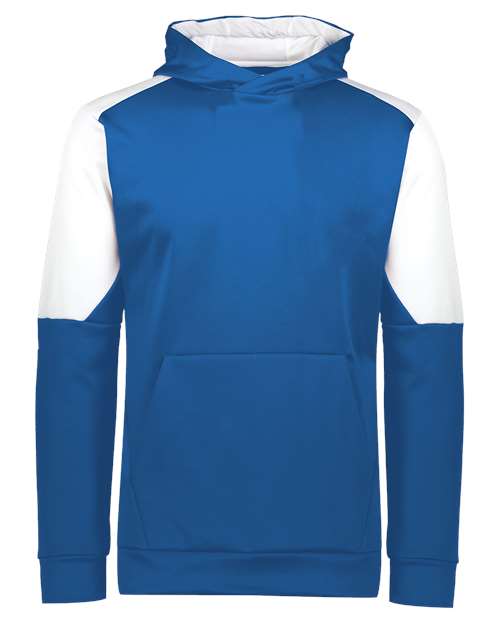 Youth Blue Chip Hooded Sweatshirt - Royal/ White