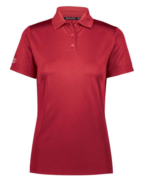 Women's Prism Polo - Scarlet