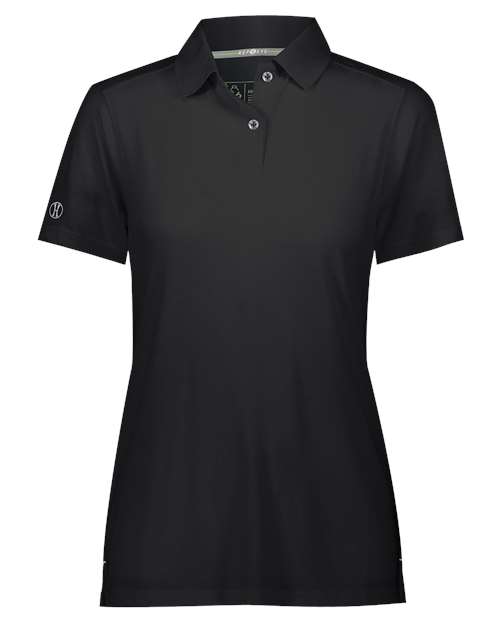 Women's Repreve® Eco Polo - Black