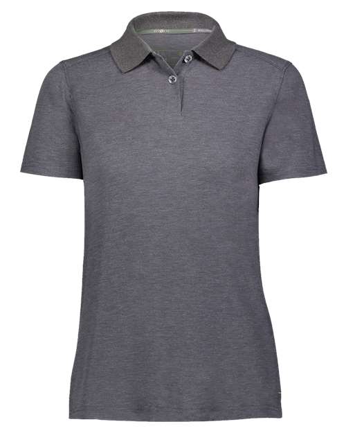 Women's Repreve® Eco Polo - Carbon Heather