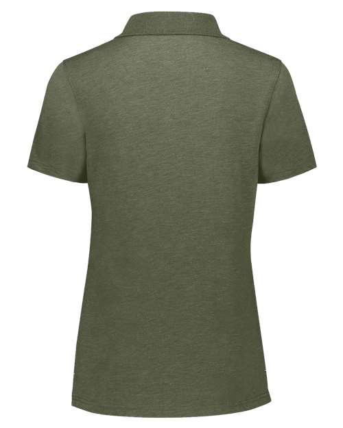 Women's Repreve® Eco Polo - Olive Heather