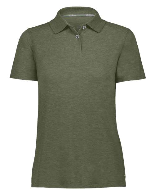 Women's Repreve® Eco Polo - Olive Heather