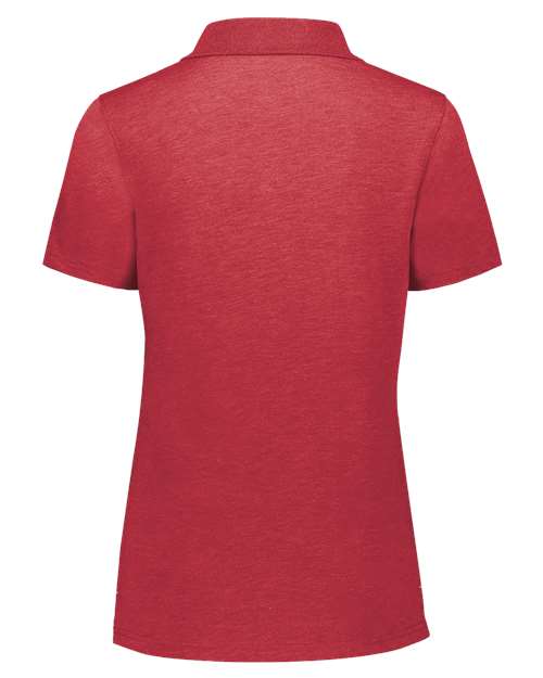 Women's Repreve® Eco Polo - Scarlet Heather