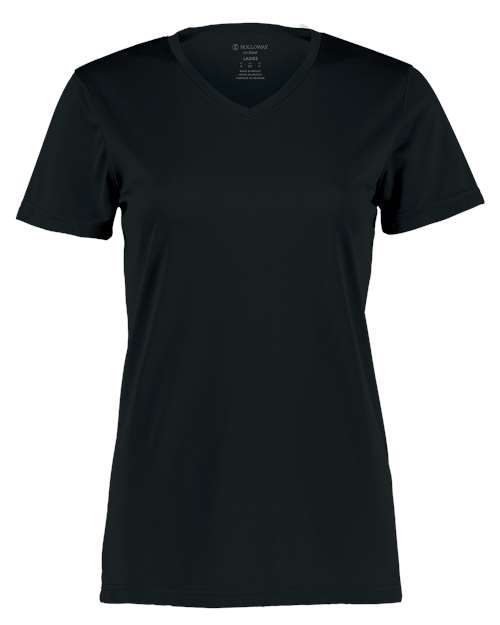Women's Momentum V-Neck T-Shirt - Black