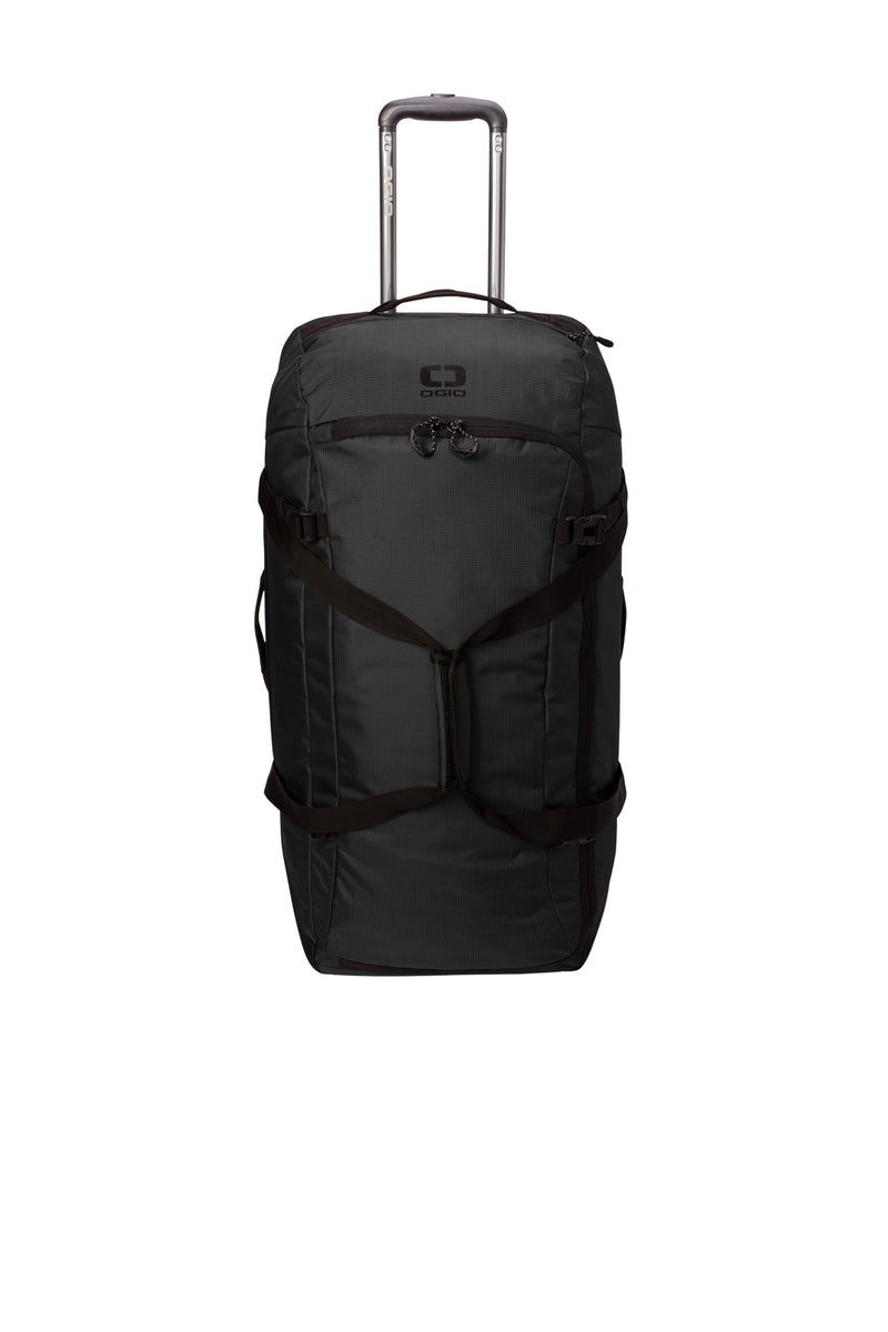 OGIO Passage Wheeled Checked Duffel - Blacktop