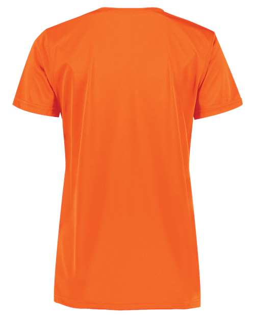 Women's Momentum V-Neck T-Shirt - Electric Orange